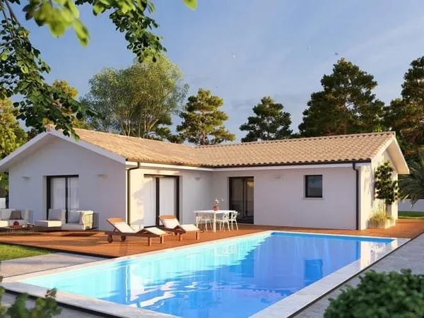 MAISON 90m2 3 CHAMBRES