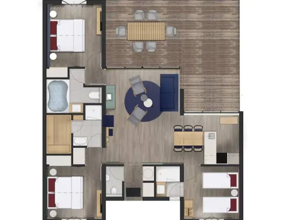 Appartement 4 pièces