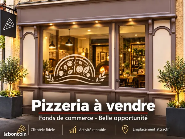 Fonds de commerce pizzeria