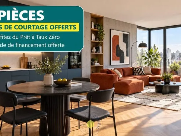 Appartement 3 pièces 61 m²