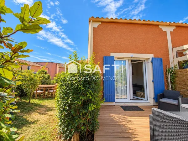 Les Berges du Canal à Béziers : villa Duplex avec grand jardin, piscines et Canal du Midi à proximit