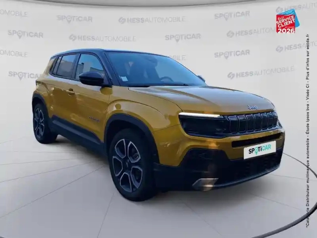 Jeep Avenger electrique 156ch 115kw summit — photo 3