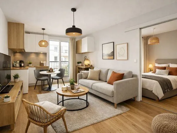 Appartement 3 pièces 61 m²