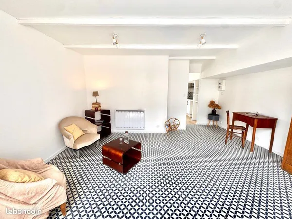 Appartement 32 m² + mezzanine - 200 m de la plage - Parking