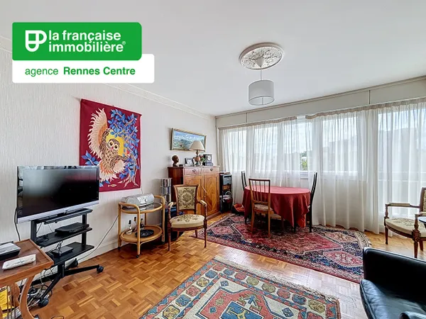 Appartement Rennes - Colombier - Centre-ville - 3 pièces - 62.23m² - cave