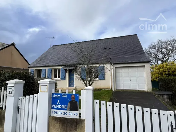 Maison de plain pied - 103 m² .DPE en D