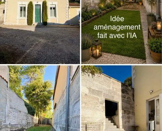 Charmante maison meublée avec jardin et stationnement - 70 m² - Angoulême