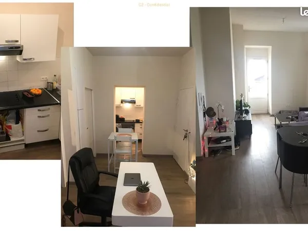Rue Jean Mermoz Super T2 42m² avec terrasse 30m² 2eme étage Cave Parking