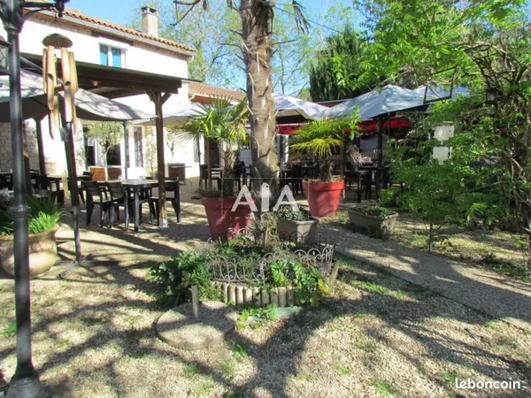 Fonds de commerce, restaurant 100 m² Mansle-les-Fontaines