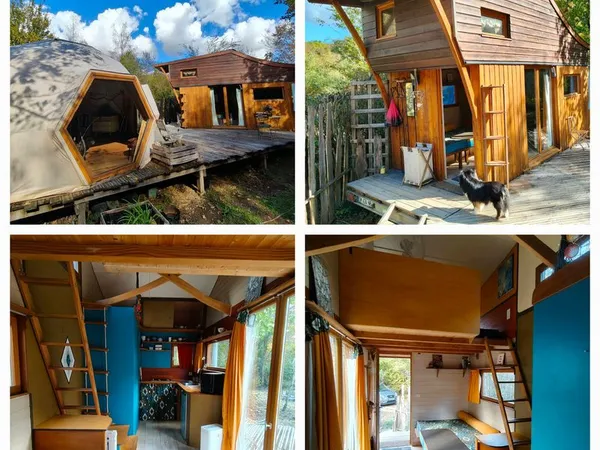 Tiny house et dôme