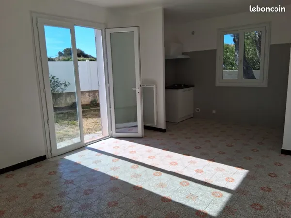 Appartement 32 m2 avec extérieur - Accès direct à la plage