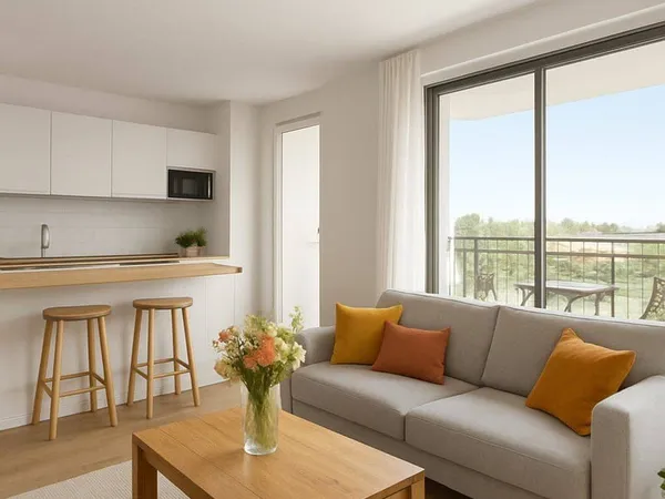 Appartement 2 pièces 46 m²