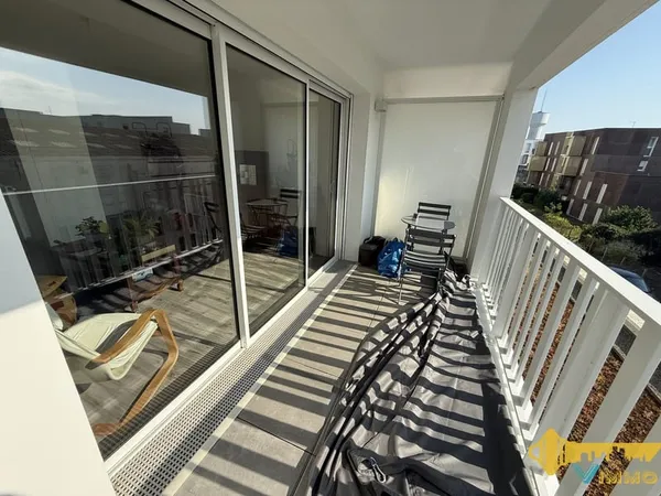 Appartement 3 pièces 61,05m2, Terrasse 5,52m2, Parking privé