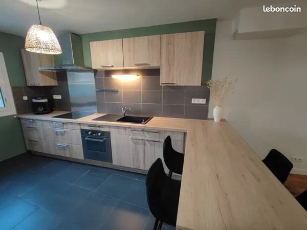 Appartement meublé 90 m² - 3 chambres - Pontivy centre - Colocation possible