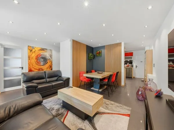 3 pièces en coeur de ville avec double garage