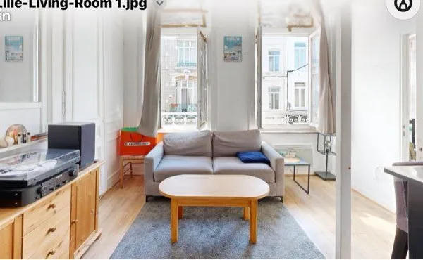Particulier loue- Grand studio 23,4 m² - Lille Vauban