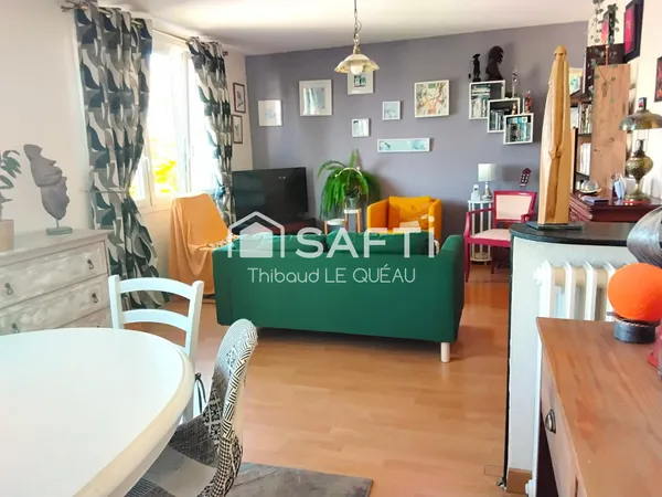 Bel appartement lumineux avec balcon et 3 chambres