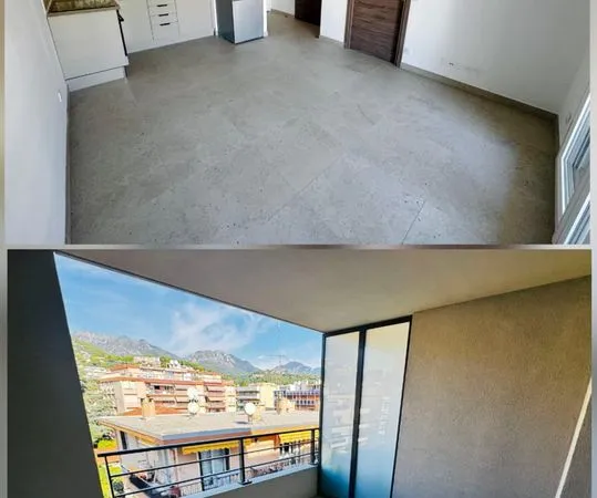 À LOUER - 2 PIÈCES AVEC BALCON, PISCINE ROOFTOP ET SALLE DE SPORT - CARNOLÈS Roquebrune Cap Martin