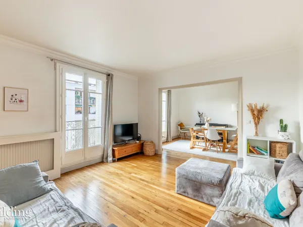Levallois Wilson/Rivay- Appartement duplex 5 pièces 95 m² habitables avec terrasse d'environ 15 m²
