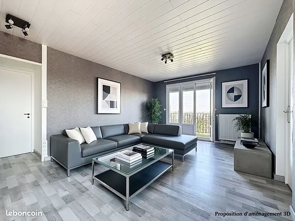 Appartement 2 pièces 49 m²