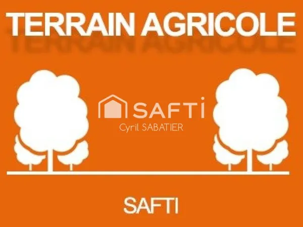 Terrain agricole - irrigué - proche village