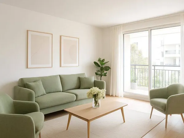 Appartement 3 pièces 60 m²