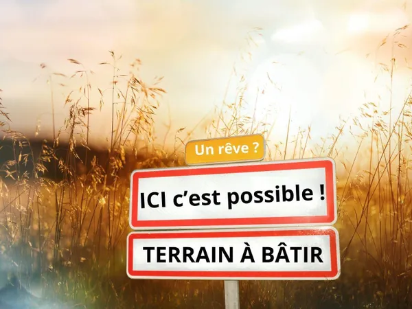 Terrain PLAT constructible de 624 M2