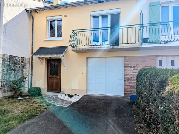 Maison T4 de 89 m² avec garage jardin et terrasse