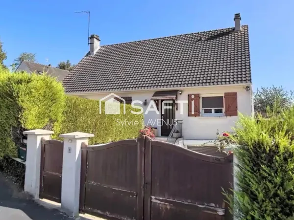 EXCLUSIF A CROUY 02, AUX PORTES DE SOISSONS, MAISON DE PLAIN PIED 82 M2 AVEC SOUS-SOL TOTAL ET TERRA