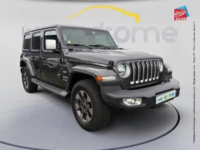 Jeep Wrangler unlimited 2.2 multijet 200ch overland command-trac bva8 188g — photo 3