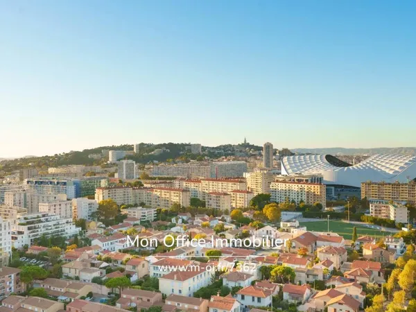 Vends appartement - 58 m² - 3 pièces, 2 chambres - Marseille 9E Arrondissement 13009