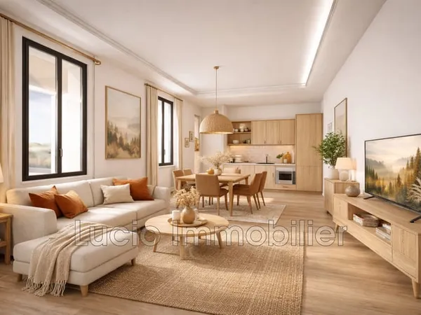 Appartement 3 pièces 63 m²
