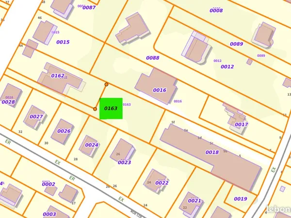 Terrain constructible 1086 m² - AUXERRE - totalement clos