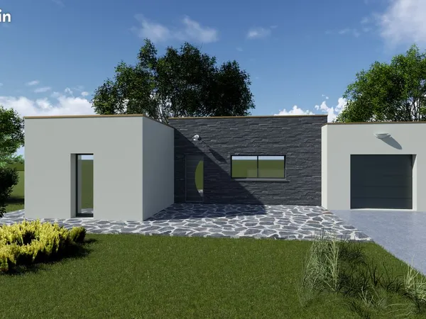 Terrain + Maison 🔴 196 270 ⚪️ 123m2