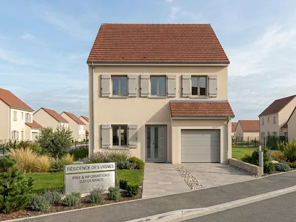 Terrain + maison 103 m²