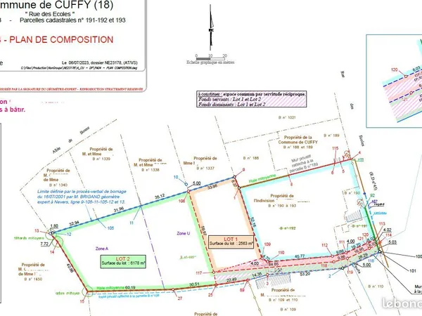 Grand terrain constructible