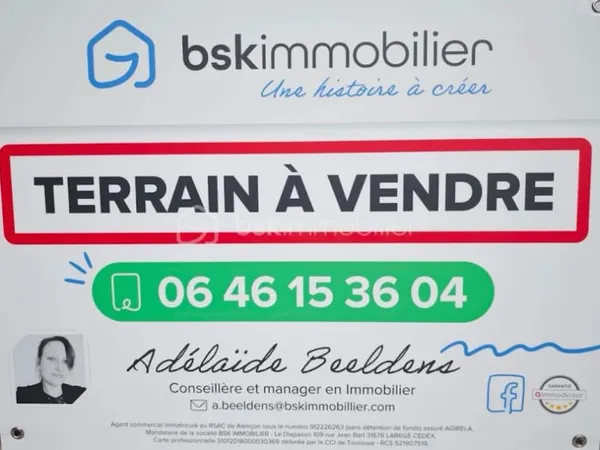 Terrain 500 m²