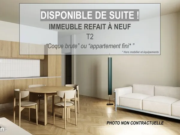 OPPORTUNITÉ À TALENSAC : Immeuble entièrement refait à neuf - DISPONIBLE DE SUITE