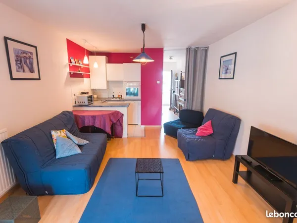 Lorient Appartement T1 à louer à Larmor plage (proche Lorient et universités)