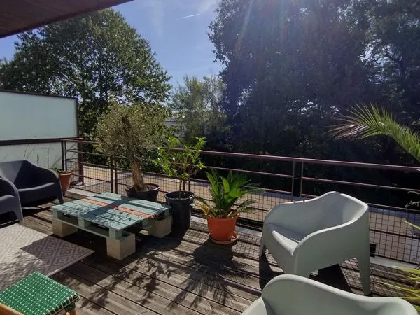 Saint-Donatien | Grand T2 avec rooftop et terrasse panoramique - Dernier étage