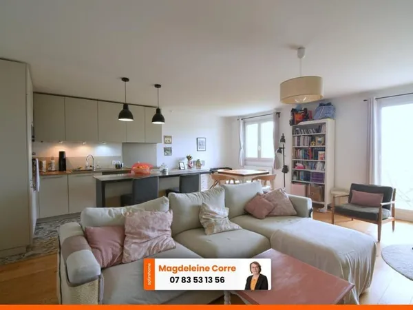 Maisons-Alfort centre-ville - Appartement 3 pièces de 72 m² avec terrasse, balcon, cave et box