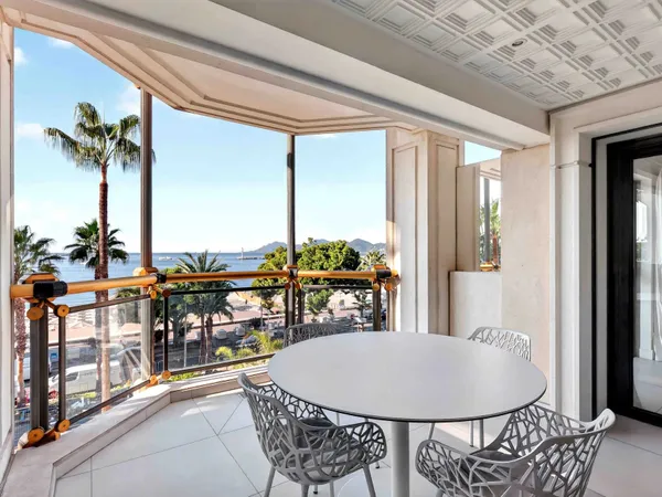 Cannes – Croisette Palais de La Reine   Appartement de 4 pièces avec vue mer