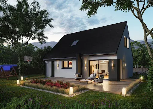 Maison neuve 4 pièces 89 m²