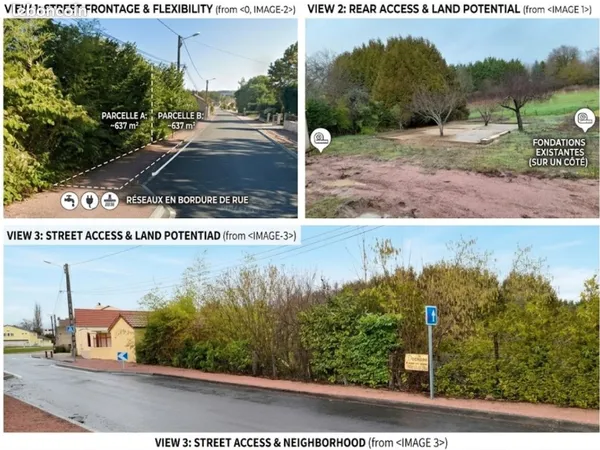 Terrain prêt à construire