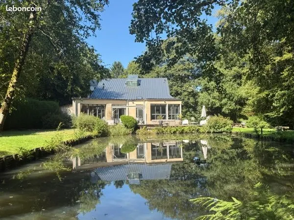 EXCLUSIF - Propriété avec étang à NEUFMANIL sans vis à vis