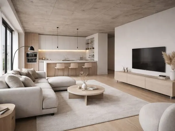 Appartement de 2 pièces spacieux et lumineux
