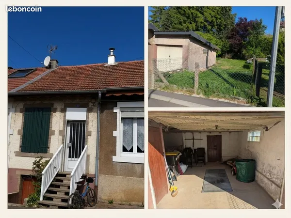 Petite Maison T2 avec jardin privatif & Garage - frontière Luxembourg