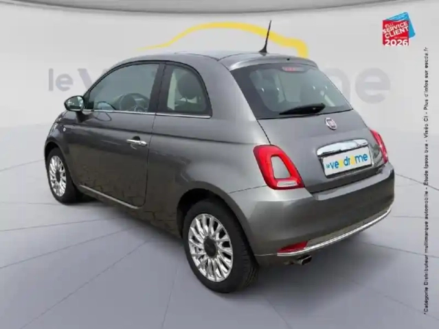 Fiat 500 1.2 8v 69ch lounge — photo 8