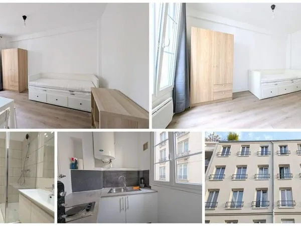 Studio 1 pièce 19 m²