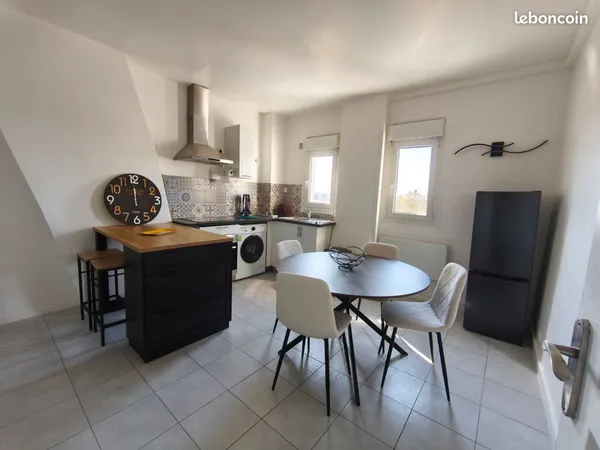 2 pièces meublé